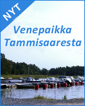 Nyt tarjolla hyviä venepaikkoja Tammisaaressa, Boxin ja Rösundin satamissa. Helsingistä vain 100 km matkaa! 